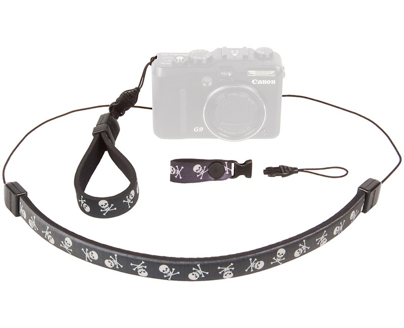 OPTech Skull and Bones Trio Strap Set