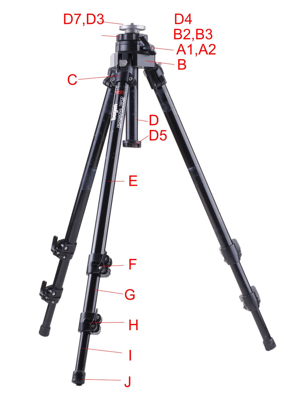 3021 Compact tripod